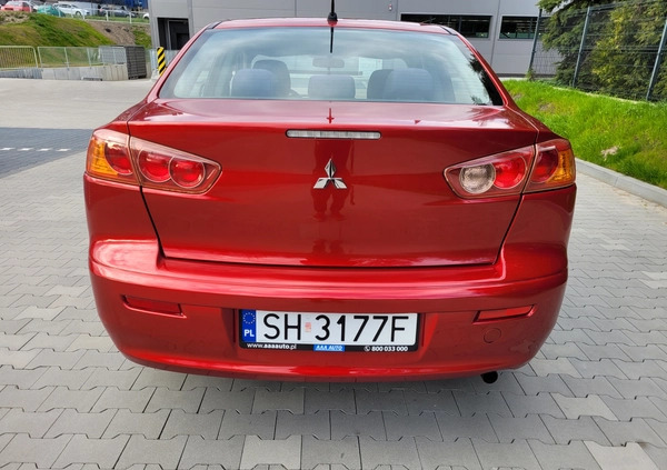 Mitsubishi Lancer cena 18999 przebieg: 179000, rok produkcji 2010 z Częstochowa małe 172